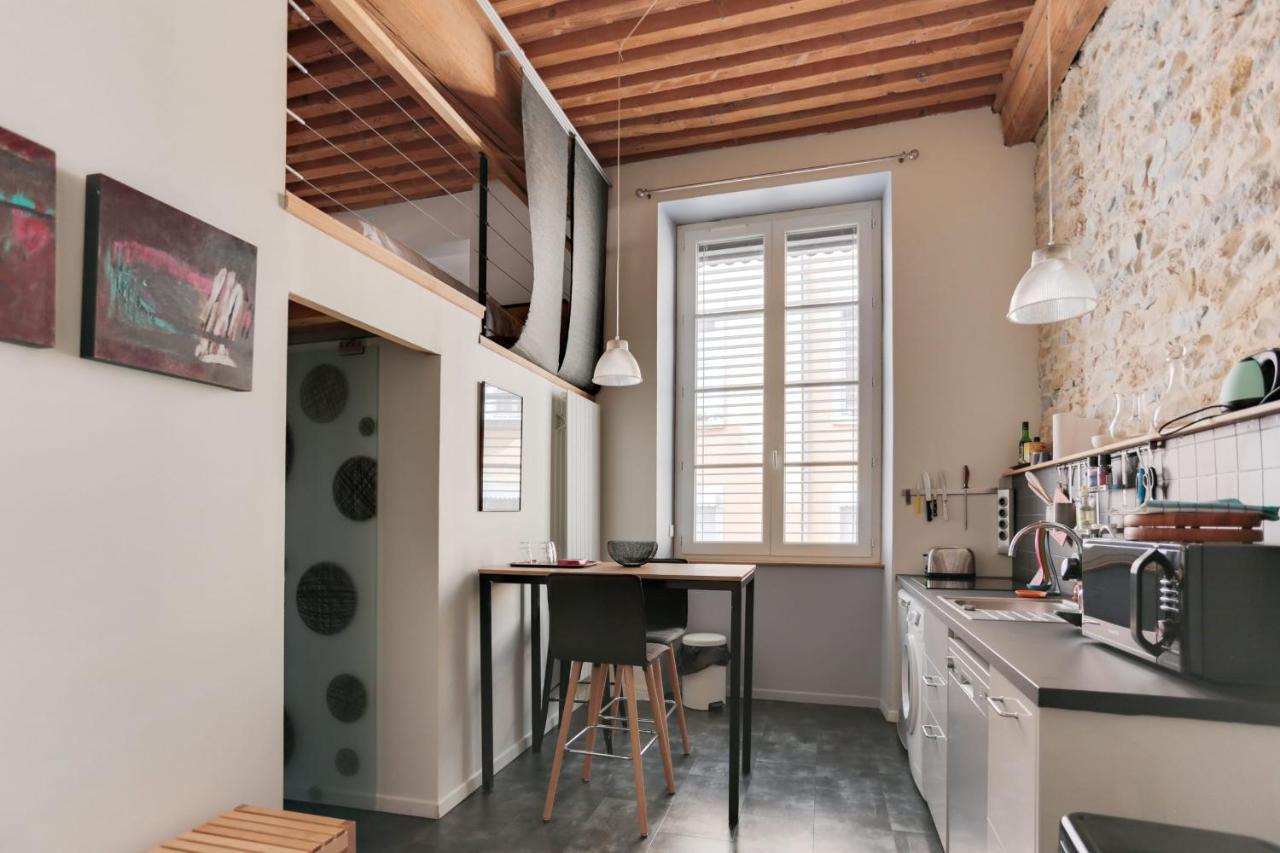 Апартаменты Guestready - Charmant Loft Croix-Paquet Pour 2 Лион Экстерьер фото